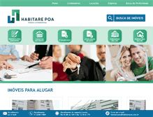 Tablet Screenshot of habitarepoa.com.br